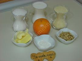 Portakallı İrmik Helvası