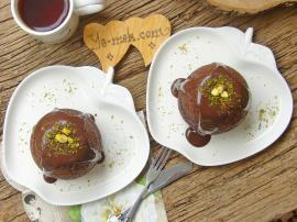 Tencerede Kakaolu Fincan Kek