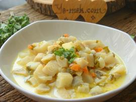 Terbiyeli Kereviz Yemeği