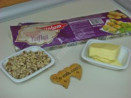 Baklavalık Yufkadan Cevizli Sarma Baklava