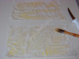 Baklavalık Yufkadan Cevizli Sarma Baklava