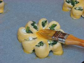 Ispanaklı Çiçek Poğaça