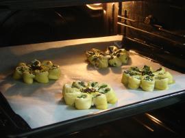 Ispanaklı Çiçek Poğaça