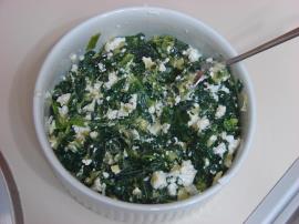 Ispanaklı Çiçek Poğaça