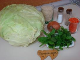 Kırmızı Mercimekli Lahana Dolması