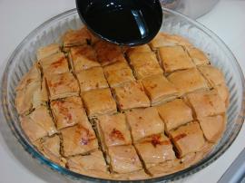 Ev Yapımı Antep Fıstıklı Baklava
