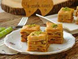 Ev Yapımı Antep Fıstıklı Baklava