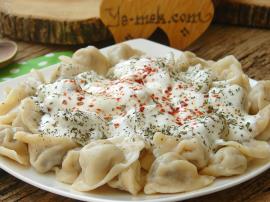 Ev Yapımı Koca Kulak Mantısı