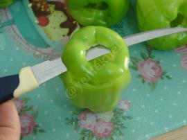 Fırında Zeytinyağlı Biber Dolması