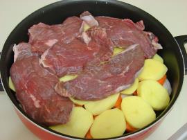 Tencerede Sebzeli Et Yemeği