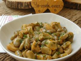 Zeytinyağlı Enginarlı İç Bakla