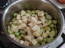 Zeytinyağlı Enginarlı İç Bakla