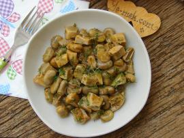 Zeytinyağlı Enginarlı İç Bakla