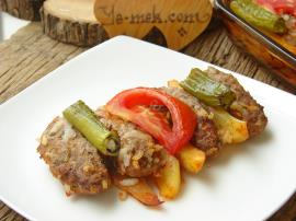 Fırında Pirinçli Köfte