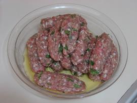 Fırında Pirinçli Köfte