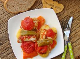 Tencerede Sebzeli Tavuk Yemeği