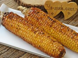 Fırında Tereyağlı Acılı Közlenmiş Mısır