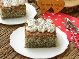 Haşhaşlı Revani Tatlısı