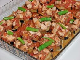 Tavuklu Patlıcan Oturtma