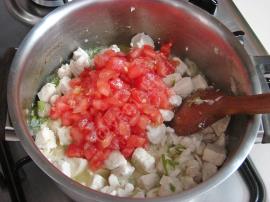 Tavuklu Patlıcan Oturtma