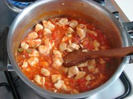 Tavuklu Patlıcan Oturtma