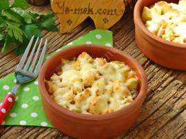 Fırında Tavuklu Sebzeli Güveç