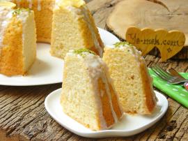 Limon Soslu Limonlu Kek