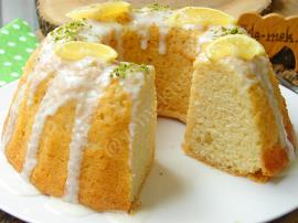 Limon Soslu Limonlu Kek