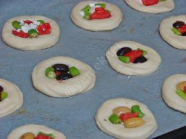 Pastane Usulü Minik Pizza