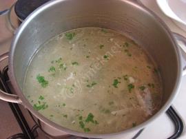 Arpa Şehriyeli Tavuk Çorbası