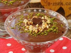 Ev Yapımı Çikolatalı Puding