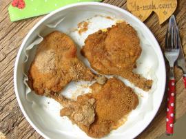 Fırında Galeta Unlu Çıtır Tavuk Pirzola