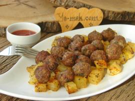 Fırında Patates Köfte
