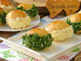 Pastane Usulü Sakallı Poğaça