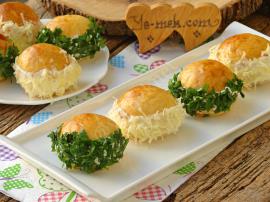 Pastane Usulü Sakallı Poğaça