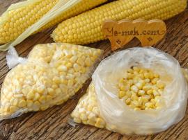 Taze Süt Mısır Buzlukta Nasıl Tane Tane Saklanır