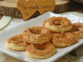 Tuzlu Minik Simit Kurabiye