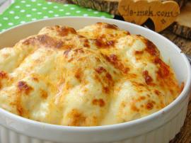 Fırında Beşamel Soslu Karnabahar