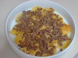 Fırında Beşamel Soslu Kıymalı Sebzeli Oturtma