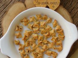 Fırında Bohça Mantısı