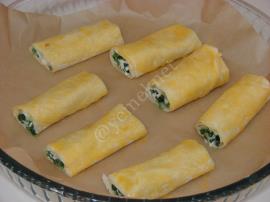 Ispanaklı Rulo Börek