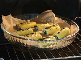 Ispanaklı Rulo Börek