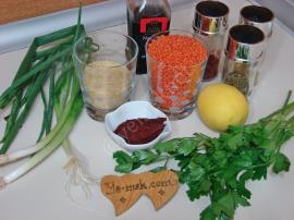 Mercimek Köftesi Çanakları