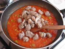 Fırında Etli Karnabahar Yemeği