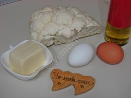 Fırında Kaşarlı Karnabahar Ezmesi