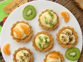 Kremalı Meyveli Tartolet