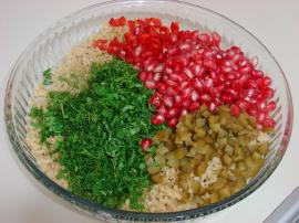 Narlı Bulgurlu Tabule Salatası
