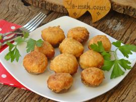 Peynirli Mantar Kızartması