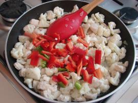 Tavuklu Karnabahar Sote