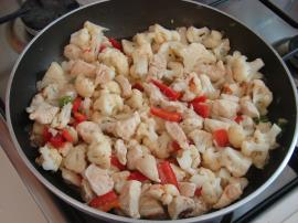 Tavuklu Karnabahar Sote